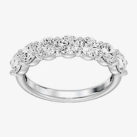 (F/ Si1-Si2) Womens 2MM 2 CT. T.W. Lab Grown White Diamond Wedding Band
