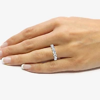 (F / Si1-Si2) Womens 2.5MM 3 CT. T.W. Lab Grown White Diamond Wedding Band