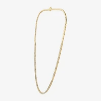 (G / Si1-Si2) Womens 3 CT.T.W. Lab Grown White Diamond Sterling Silver 18 Inch Tennis Necklace