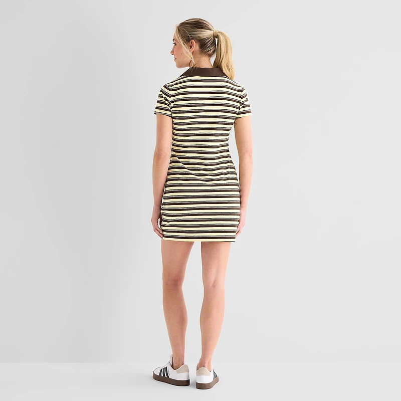Forever 21 Womens Juniors Short Sleeve Casual Bodycon Dress