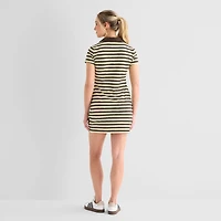 Forever 21 Womens Juniors Short Sleeve Casual Bodycon Dress