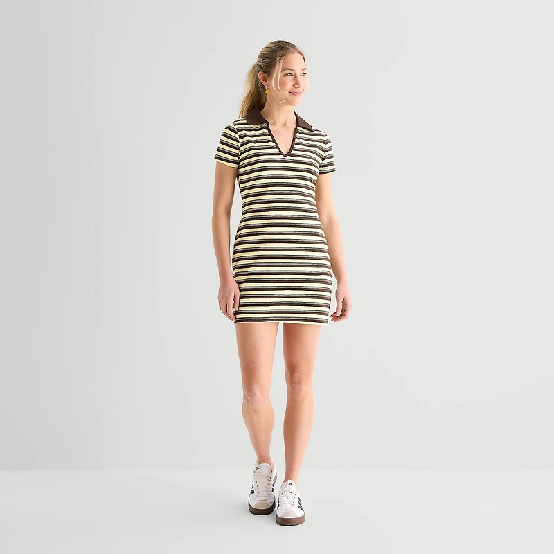 Forever 21 Womens Juniors Short Sleeve Casual Bodycon Dress