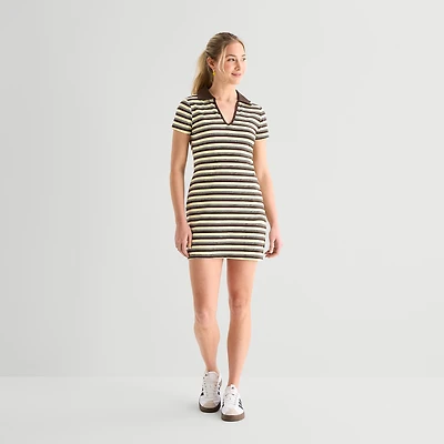 Forever 21 Womens Juniors Short Sleeve Casual Bodycon Dress
