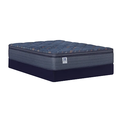 Sealy Special Edition Warner 12" Plush Pillow Top - Mattress + Box Spring