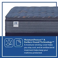 Sealy Special Edition Warner 12" Plush Pillow Top - Mattress + Box Spring