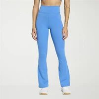adidas Womens High Rise Knit Active Flare Full Length Leggings