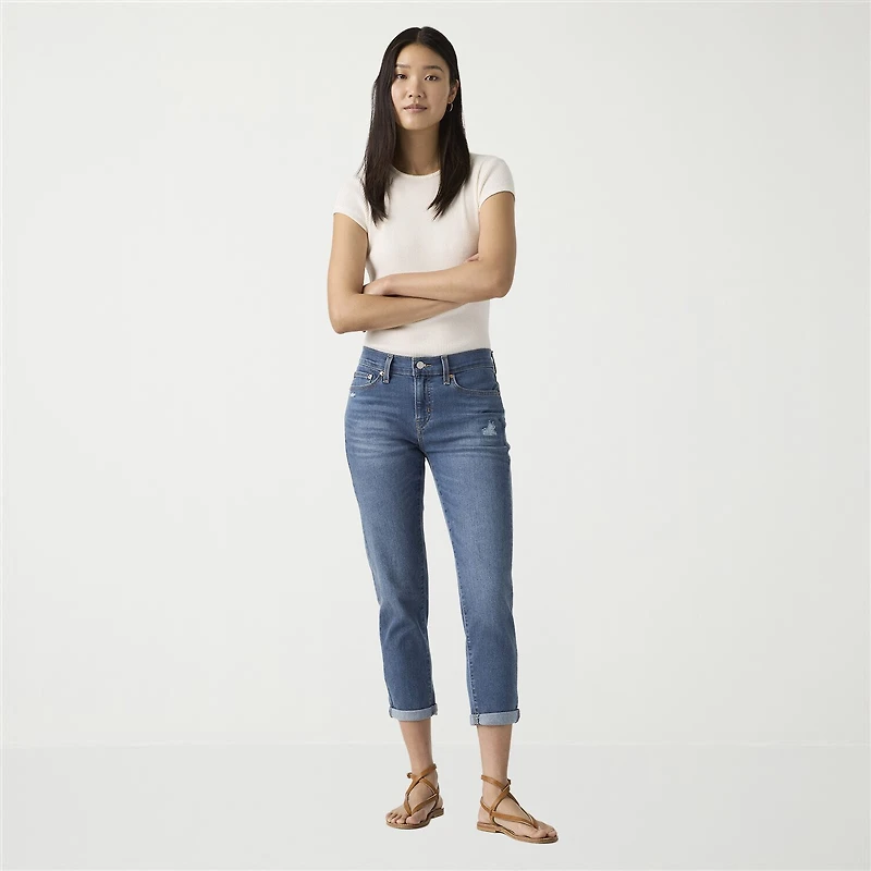 Levi's® Womens Mid Rise Boyfriend Jean