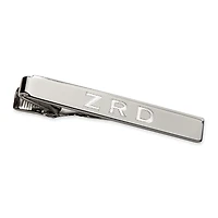 Personalized Gunmetal Tie Bar