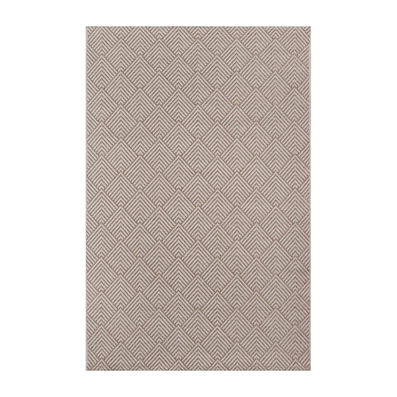 Momeni Como 3 Geometric Indoor Outdoor Rectangular Accent Rug