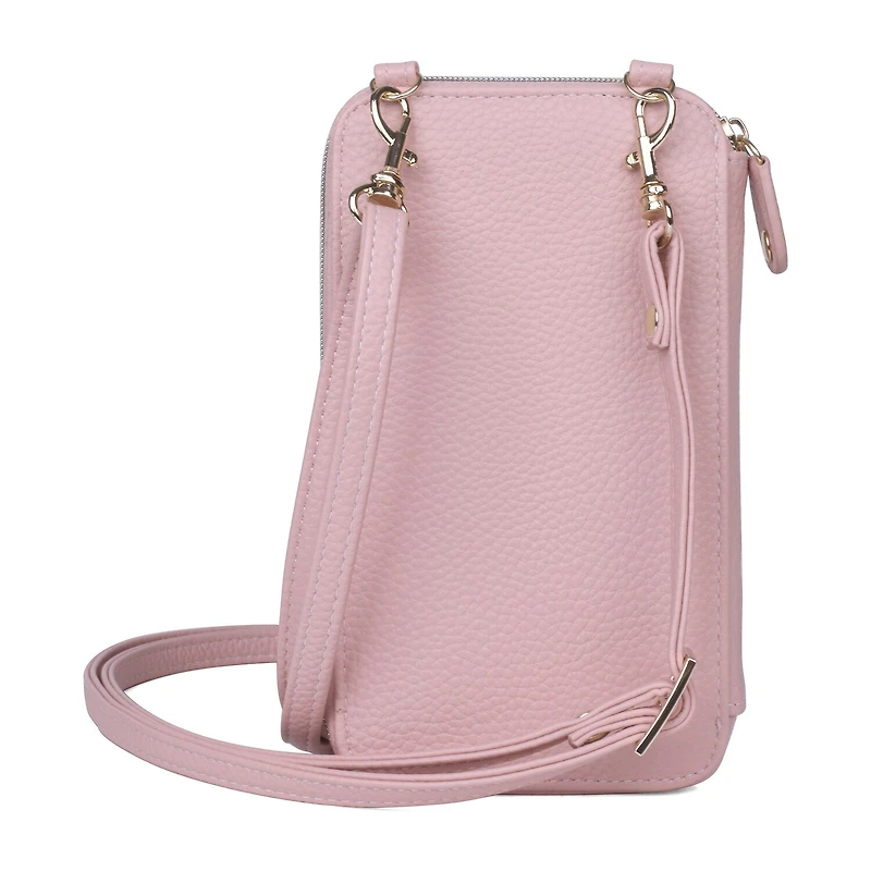 Julia Buxton Everywhere Crossbody Womens RFID Blocking Wallet