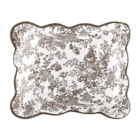 Laurel Manor Toile Garden Cotton Pillow Sham