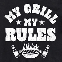Mens Short Sleeve Grill Graphic T-Shirt