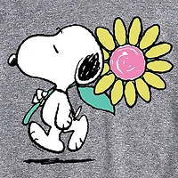 Mens Short Sleeve Peanuts Graphic T-Shirt