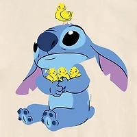 Mens Short Sleeve Lilo & Stitch Easter Graphic T-Shirt