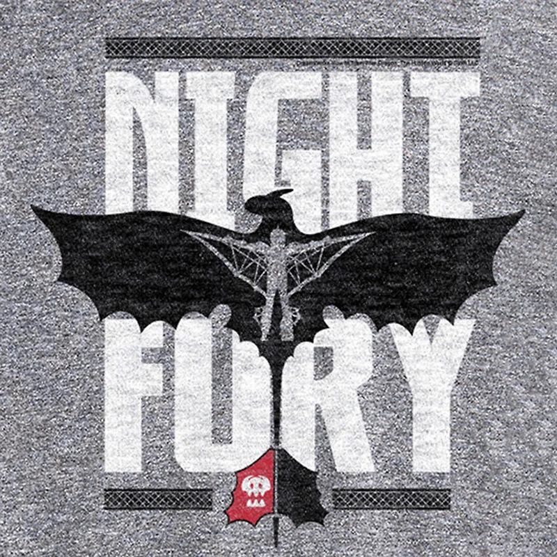 Mens Short Sleeve How To Train Your Dragon Graphic T-Shirt