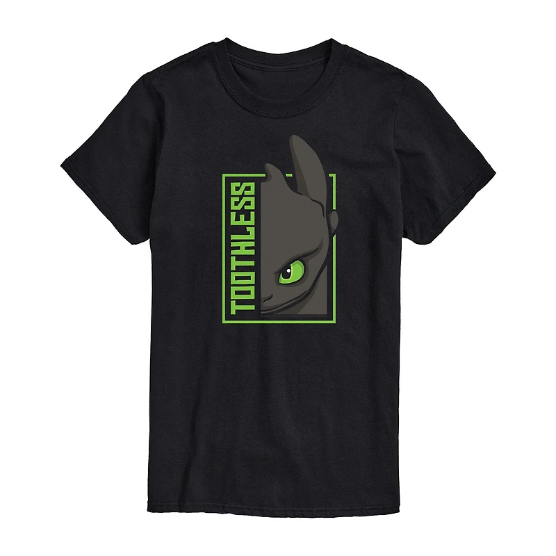 Mens Short Sleeve How To Train Your Dragon Graphic T-Shirt