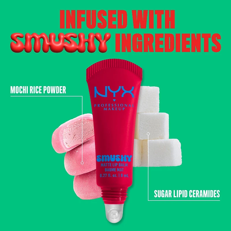 NYX Professional Makeup Smushy Matte Lip Balm
