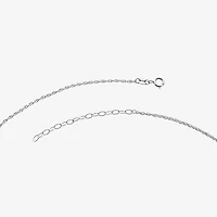 Harry Potter (F / Si2) Womens Diamond Accent Genuine White Mother Of Pearl 14K Two Tone Gold Over Silver 16 Inch Pendant Necklace