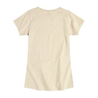 Little & Big Kid Girls Crew Neck Short Sleeve Regular Fit Pokemon Graphic T-Shirt