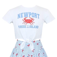 Lilt Little & Big Kid Girls 2-pc. Skirt Set