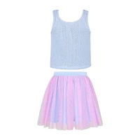 Lilt Little Girls 2-pc. Skirt Set