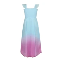 Lilt Big Kid Girls Sleeveless Ombre Maxi Dress