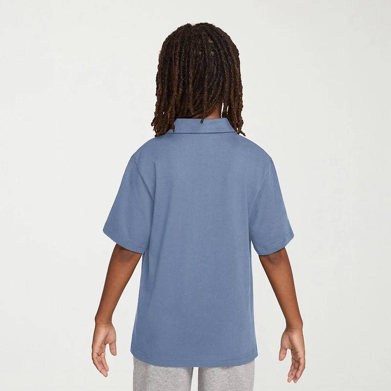 Nike Club Big Kid Unisex Short Sleeve Regular Fit Polo Shirt