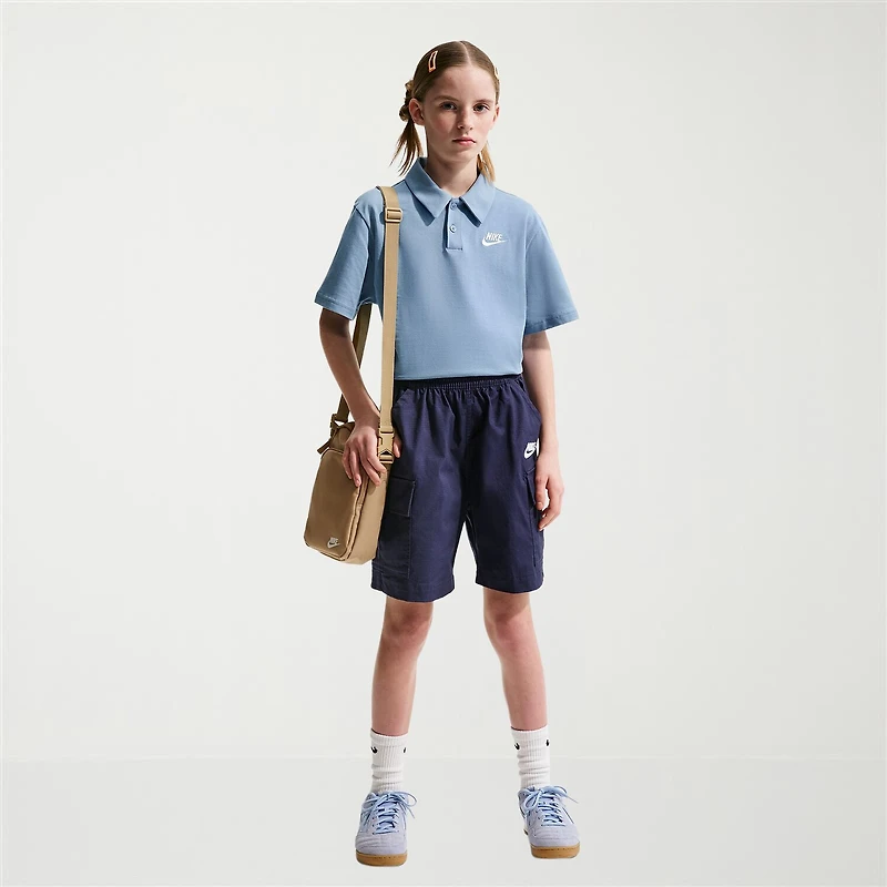 Nike Club Big Kid Unisex Short Sleeve Regular Fit Polo Shirt