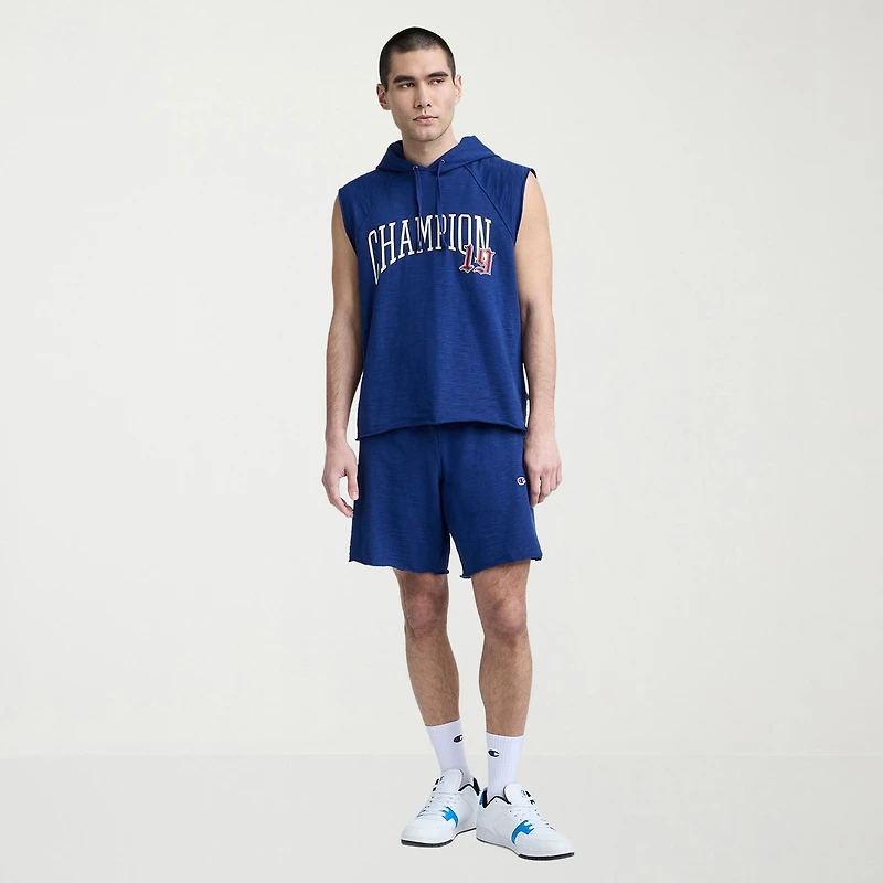 Champion Mens Sleeveless Fleece Active Hoodie