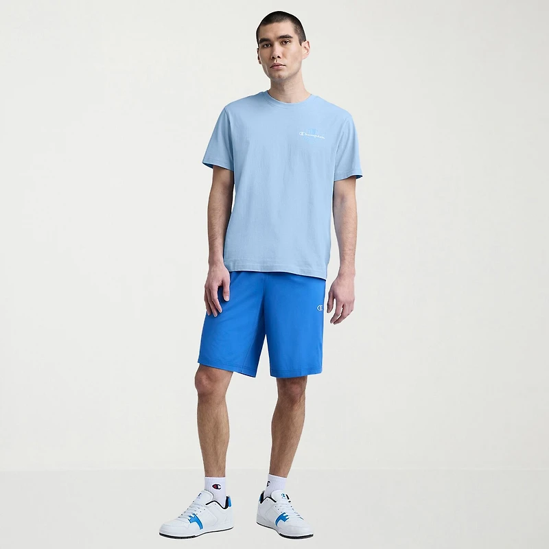 Champion Mens Crew Neck Short Sleeve Regular Fit Graphic T-Shirt