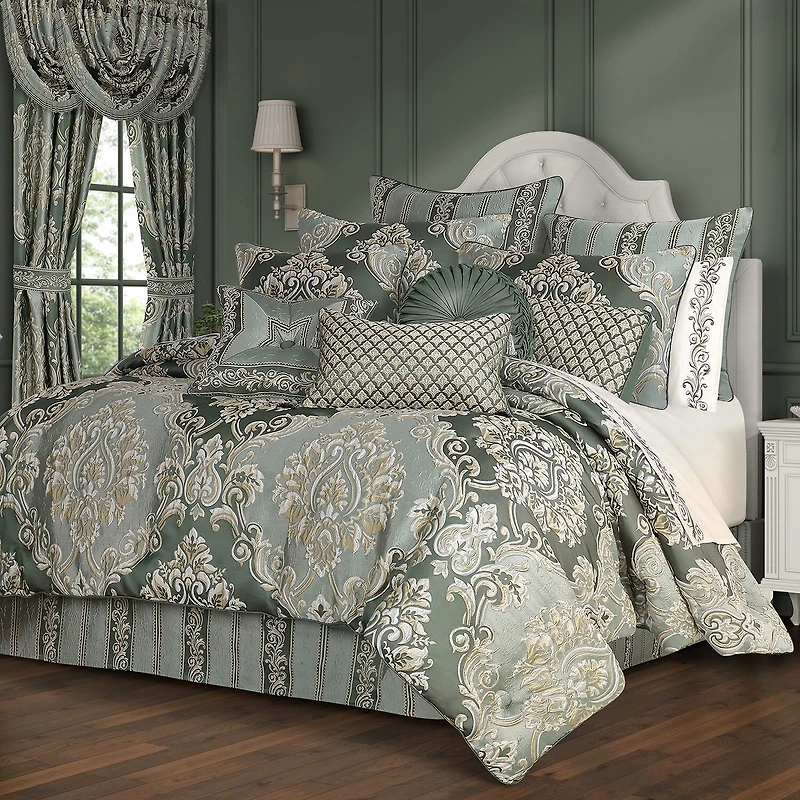 Queen Street Adelina 4-pc. Embellished Comforter Set