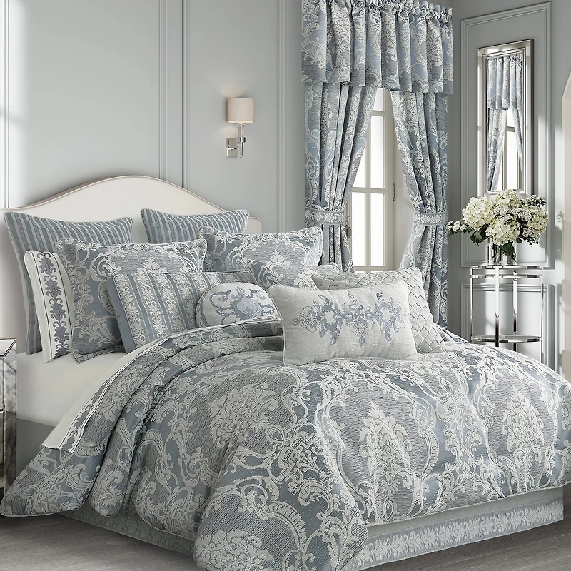 Queen Street Quincy 4-pc. Embellished Comforter Set