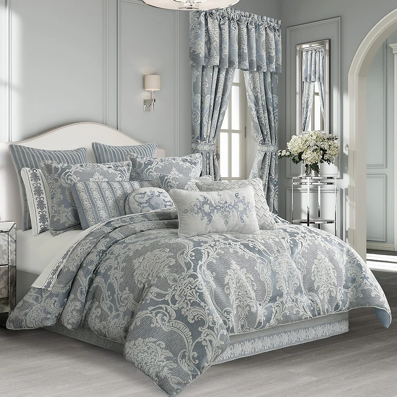 Queen Street Quincy 4-pc. Embellished Comforter Set