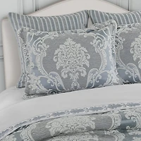 Queen Street Quincy 4-pc. Embellished Comforter Set