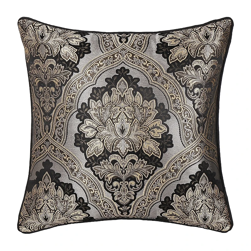 Five Queens Court Hawthorne Square Throw Pillow
