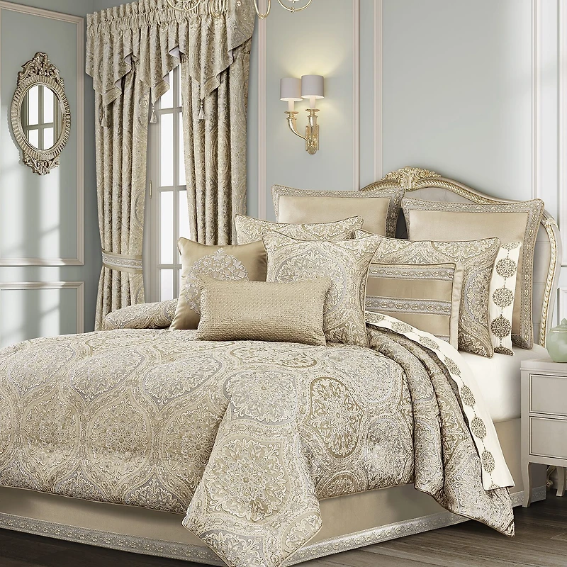 Queen Street Rinaldi 4-pc. Embellished Comforter Set