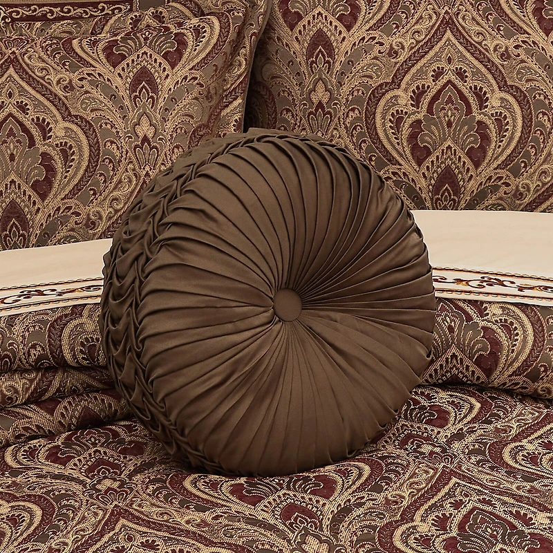 Five Queens Court Octavia Round Throw Pillow