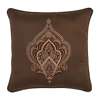 Five Queens Court Octavia Square Throw Pillow
