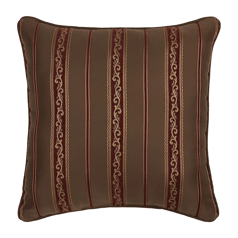 Five Queens Court Octavia Square Throw Pillow