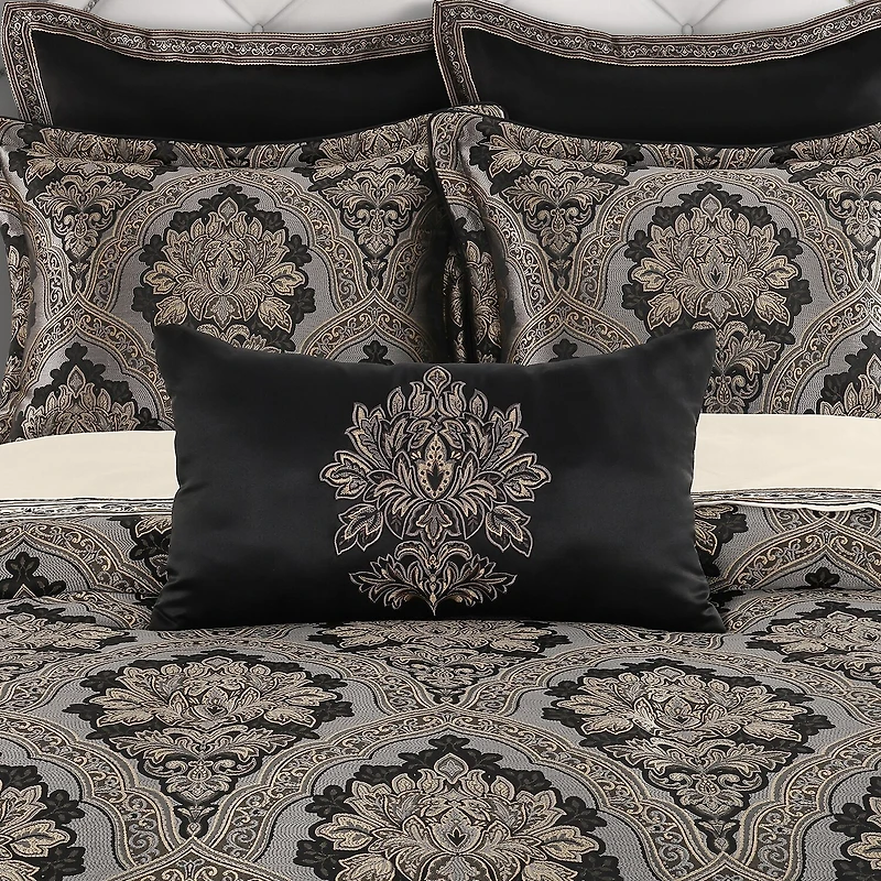 Five Queens Court Hawthorne Rectangular Throw Pillow