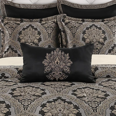 Five Queens Court Hawthorne Rectangular Throw Pillow