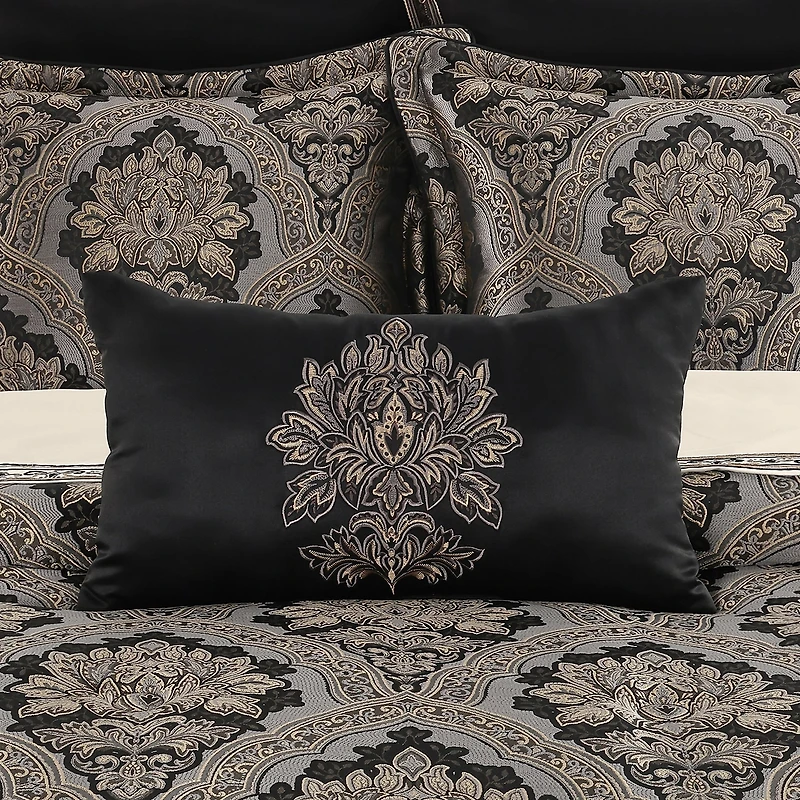 Five Queens Court Hawthorne Rectangular Throw Pillow