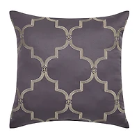Five Queens Court Millbrook Square Throw Pillow