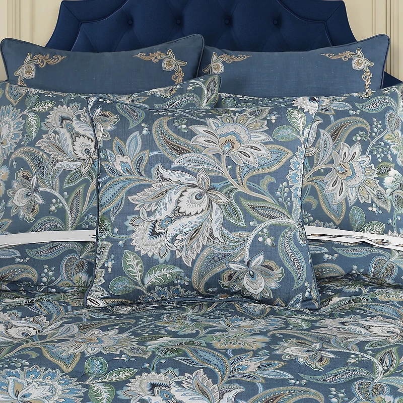 Five Queens Court Marietta Square Throw Pillow