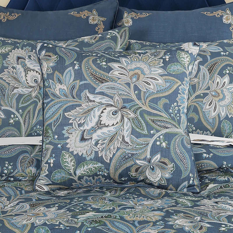 Five Queens Court Marietta Square Throw Pillow