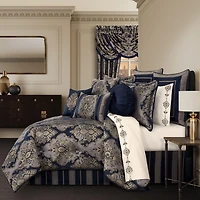Five Queens Court Briarwood 4-pc. Embellished Comforter Set