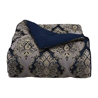 Five Queens Court Briarwood 4-pc. Embellished Comforter Set