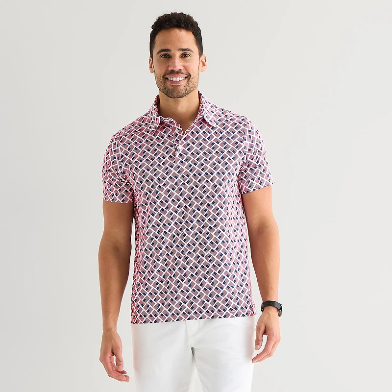 St. John's Bay Performance Mens Classic Fit Short Sleeve Polo Shirt