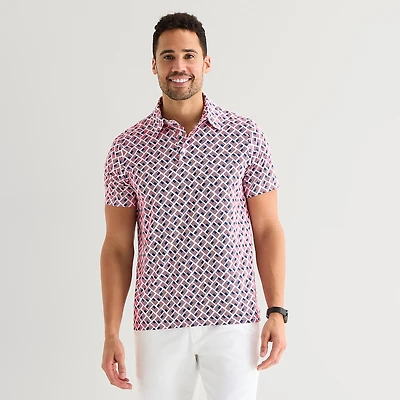 St. John's Bay Performance Mens Classic Fit Short Sleeve Polo Shirt
