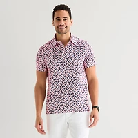 St. John's Bay Performance Mens Classic Fit Short Sleeve Polo Shirt